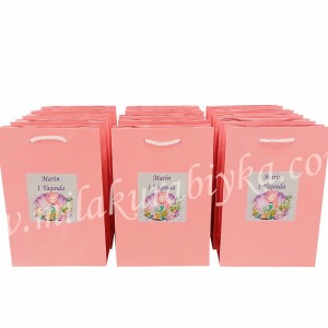 Deniz Kızı Temalı Karton Hediye Çantası